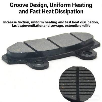 2pcs TBT Motorcycle Disc Brake Pads, CBX Dual Pump Special Brake Shoes, Wear Resistant Universal Brake Lining For Electric Vehicle E-Bike Scooter, High Performance Brake Replacement Accessories
