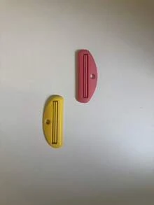 一款多色手动塑料牙膏挤压器，立式浴室配件，适用于挤压牙膏、洗面奶和护手霜，无需用电，家居浴室装饰，秋季装饰，返校必备 - 彩色 - 查看 9