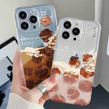 Funda espacial creativa y moderna, compatible con varios modelos de teléfono, con diseños personalizados. - Estilo Coco Fresco Helado - Ver 2