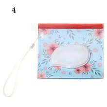 Estuche de transporte portátil con correa a presión para bebé, bolsa de toallitas húmedas, bolsa de cosméticos, accesorios para cochecito, caja de pañuelos SGW6 - 4 - Ver 2