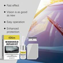 3 件套挡风玻璃护理套装 - 挡风玻璃裂纹修复、清洁和翻新套装 - 1set - 查看 9