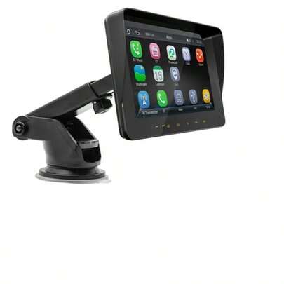 7CC Monitor Portátil de 7 Pulgadas para Automóviles con Carplay Inalámbrico Android Auto