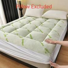 Tấm lót nệm cỡ lớn siêu mềm - Được làm từ sợi tre viscose, giúp giảm đau lưng - Làm mát tự nhiên, phù hợp cho người hay bị nóng khi ngủ, màu xanh lá cây. - Màu xanh Bạc hà - Xem 3