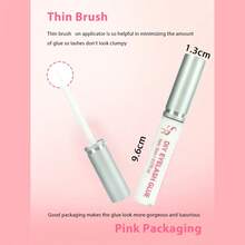 SRCKFIZ 5毫升速干白色假睫毛胶水——可自行涂抹，持久耐用，防水，不含乳胶，粘性强，可持续长达72小时 - 查看 2