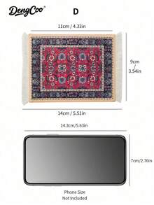 Dengcoo 1PC Coffee Coaster, Cup Mat, Fabric Tassel Carpet Coaster, Coffee Mat, Drink Coaster, Dish Drying Mat, Table Mat, Placemat, Mouse Pad, Non-Slip Heat Resistant Mat, For Table Desk Cup, Home, Coffee, Gife - Coffee Pads - View 16