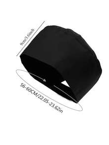 1pc Or 2pcs Men's And Women's Cook Hats/Baking Hats, Breathable, Soft, Comfortable White Flat-Topped Round Hats, Suitable For Professional Culinary Staff In Catering Services - A - View 2