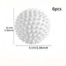 Reusable Laundry Balls, Washing Machine Laundry Balls, Dryer Balls, Fabric Softener Balls, Dryer Balls, Anti-Wrinkle Washing Balls, Reduce Wrinkles, Cleaning Supplies, Home Essentials - Multicolor - View 16