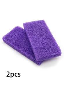 JEARLYU 2/3/5/8/10pcs Foot Pumice Stone Foot Scrubber Foot File PU Foam Pumice Stone Cleaning Pumice Stone File To Remove Calluses And Dead Skin Brush - Purple - View 7