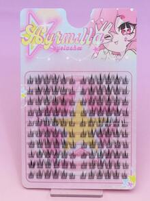 Mi giả 3D C-Curve AYRMILLA mới, dày tự nhiên, thuôn nhọn, 5-16mm, 120 chùm 10 hàng, mềm mại tự nhiên, thoải mái, phù hợp cho các nhóm nhạc nữ Nhật Bản, thích hợp cho đám cưới, tiệc tùng và nhiều dịp khác. - màu đen - Xem 2