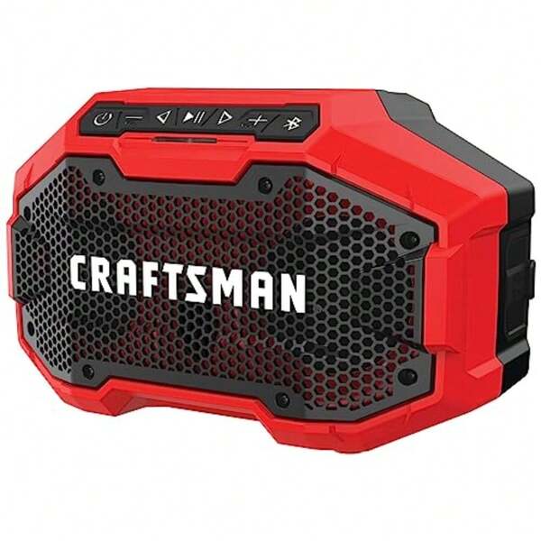 Craftsman CMCR001B - Altavoz Bluetooth de 20 V solo herramienta