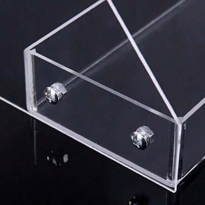 5-stöckiger klarer Acryl Make-up Organizer, mehrstöckiges Ausstellungsregal für Parfüm, Lippenstift, Foundation, Hautpflege, Nagellack, Schmuck, freistehende Ausführung geeignet für Schminktisch und Schlafzimmer