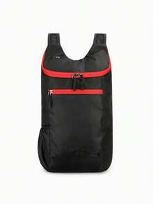 1 pieza Mochila plegable y ligera para exteriores, bolsa deportiva portátil, bolsa de viaje, bolsa de regalo - Multicolor - Ver 31