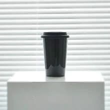 1 cốc cà phê sứ 400ml kèm nắp silicon, cốc nhỏ giọt cầm tay, thích hợp để uống cà phê, món quà tuyệt vời cho người yêu cà phê, ngày Valentine, chị em gái, mẹ, sinh nhật, đám cưới. - Nhiều màu - Xem 3