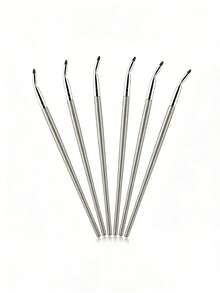 1/2/4/6/8支装多功能斜角眼线刷，软毛遮瑕刷，彩绘眼线刷，眼部细节刷 - 彩色 - 查看 8