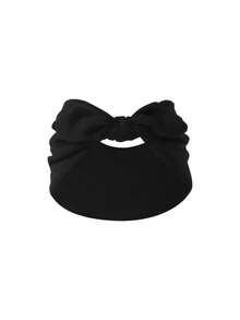 1 buc. Bandă de păr moale cu noduri, în formă de urechi de iepuraș - Bandă elastică elastică pentru păr, pentru yoga, sală și ținute casual, potrivire confortabilă, antiderapantă - Versiune îngroșată - Vizualizare 12