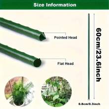 43pcs Durable Gardening Support Set, Multi-Functional Gardening Support Pole Set, Plant Climbing Pole For Fruits And Vegetables, Freely Combinable And Assembled - 43-piece Durable Garden Support Set - View 2