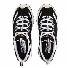 Skechers Women's Shoes 2026 New D'LITES Cushioned Panda Shoes Retro Dad Shoes Thick Sole Height Increasing Sports Casual Shoes 896204-BKGD - Black/Gold - View 8