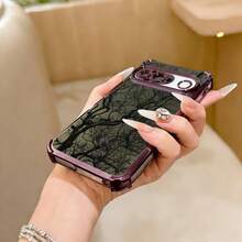 苹果phonecase绿底枯树枝867JPSJQNDDKiphone15ProMax圣诞礼物iPhone12新年礼物GooglePixel9a男女朋友防摔 - 黑色 - チェックする 7
