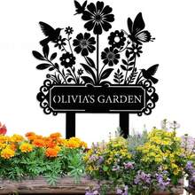 Vintage Garden Stake With Customizable Address And Animal Theme 1pc Christmas Decorative Yard With Stand Floor Mount For Home And Wedding Decor Without Electricity Or Batteries - I - View 17