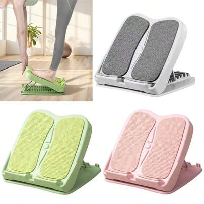 3Clolors Calf Stretch Board Adjustable Ankle Mobility Board Calf Stretcher Foldable