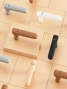 1pc Silicone Door Handle Protector Cover, Thick Anti-Collision Grip Sleeve, Made Of Anti-Static Soft Silicone, Suitable For Home Accessories, Home Decor, Room Decor, Household Essentials,Mother's Day Gift,Bedroom Decor,Garden,Kitchen Decor,Summer,Beach,Travel Essentials,Room Decor,Squishy,Graduation - Multicolor - View 5