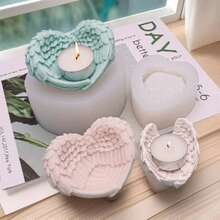 Versatile Silicone Mold With Small & Large Wings, Minimalist & Practical - White - View 1