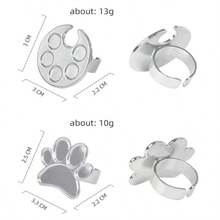 Alat Manicure, Cincin, Palet, Cat Kuku Jari Paduan Logam, Palet - View 2