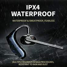 PHILIPS SHM5178 Open-Ear Bluetooth Headset | Suitable For Business Meetings And Driving | Bluetooth Calling With Microphone, Noise Cancellation, Waterproof, Ultra-Lightweight And Portable - 查看 4