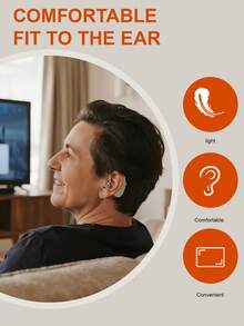 可充电助听器耳机，聚合物锂离子电池，音频增强，清晰沟通助听器耳机。 - 查看 6