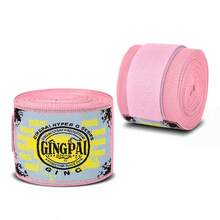GINGPAI 1.5m/3 Meters/5m Adult & Teenage Boxing Hand Wraps, Elastic Bandage Handwraps For Kickboxing, Muay Thai, Men & Women - Multicolor - View 17