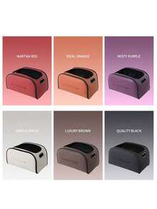 Caja de almacenamiento multifuncional para el coche, una caja de almacenamiento elegante y espaciosa para el asiento del pasajero, un organizador de maletero versátil, una solución de almacenamiento fácil de limpiar para el interior del coche, caja de almacenamiento multiusos para el coche - Adecuada para sedanes/SUV/MPV debajo del asiento del pasajero y en el maletero - Multicolor - Ver 6