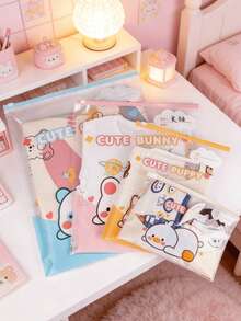 10pcs/Set Delivery Bag, Nursery Bag, Baby Clothes Sealing Bag, Travel Baby Supplies Clothing Organizer Bags, Clean And Tidy, Packing Bags, Kids Room Storage, Baby Toys, Snacks, Building Blocks, Medicine, Socks, Underwear, Tableware Organizer Bags - Multicolor - View 2