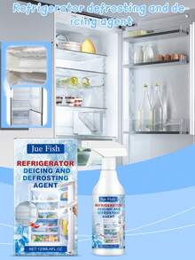 Refrigerator Defrosting & Deicing Agent, Household Freezer Frost Remover, Ice Block Melting & Anti-Icing Solution - Liquid - View 1