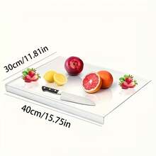 Acrylic Cutting Board, Transparent Non-Slip Kitchen Chopping Board For Fruits And Vegetables - Multicolor - View 10