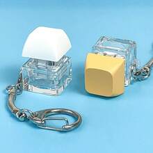 钥匙扣减压手指玩具机械键盘键帽测试器钥匙扣桌面配件手机挂件创意玩具解压玩具 - 彩色 - 查看 8