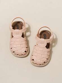 Kids Casual Versatile Flat Sandals - Pink - View 3