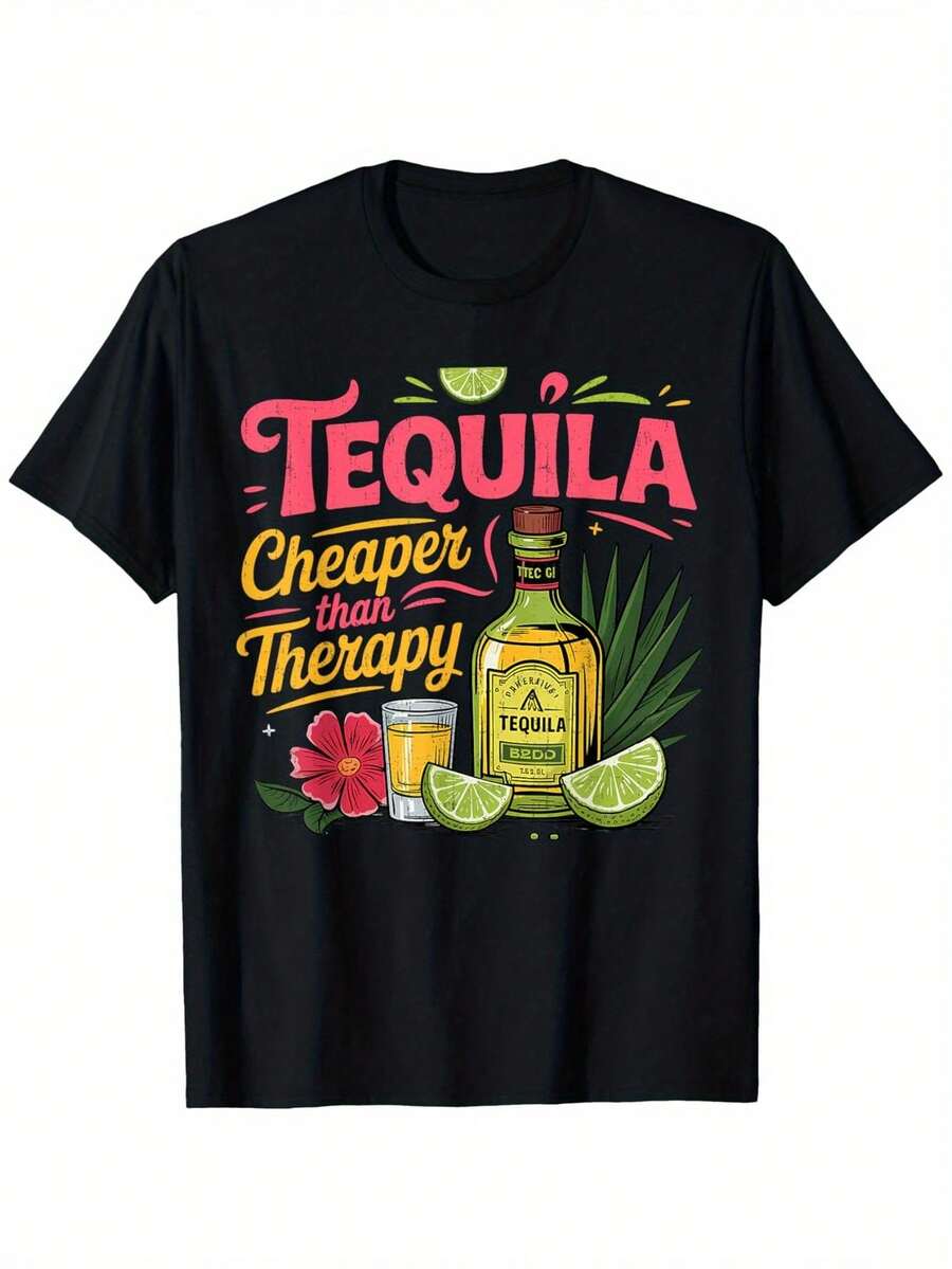 Men Outdoor Tees & Tanks - Black - View 1