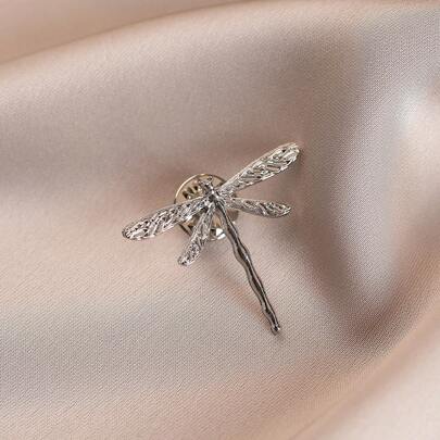 1pc/2pcs Delicate Dragonfly Brooch - Pastoral Style Mini Pin, Can Be Matched With Suit Jacket, Dress, Sweater, Exquisite And Unique, A Precious Accessory Gift For Women