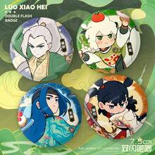 75毫米 罗小黑 动画厨师系列 闪光徽章、即时照片卡、动漫周边商品 - 彩色 - 查看 2