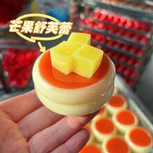 1个草莓蓝莓奶油挤压蛋糕玩具，减压玩具，适合作为节日、生日、圣诞节和派对礼物 - 彩色 - 查看 5