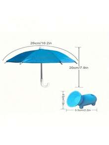 2pcs/Set Phone Sun Umbrella, Phone Anti-UV Sun Umbrella - Universal Adjustable Cute Pig Suction Cup Holder, Outdoor Phone Sun Shade, Outdoor Anti-Glare Phone Stand Sun Visor, Travel Essential - Multicolor - View 2