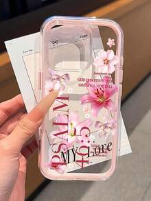 God Is With Her Pattern Mirror Shockproof Phone Case, Compatible With IPhone 16/11/12/13/14/15/15 Pro/15 Plus/15 Pro Max/7 Plus/8 Plus/X/Xs Max/Xr/11 Pro/12 Pro/13 Pro/14 Pro/12 Mini/13 Mini/11 Pro Max/12 Pro Max/13 Pro Max/14 Pro Max/14 Plus/6/6s/6 Plus/7/8/16 Pro/16 Plus/16 Pro Max/SE, Galaxy A54/A14/A12/A13/A15/A32/A33/A24/A52S/S20/S21/S22/S23/S24/S23 Plus/S24 Ultra/S25/A15/A33/A23, Waterproof, Shockproof, Scratch-Resistant - Kiểu 3 (1 cái) - Xem 3