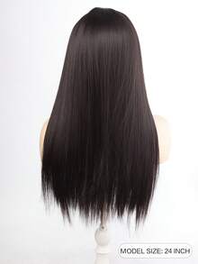 合成长直发半头假发，带发带，蓬松自然金色假发，带发带 - 彩色 - 查看 7