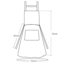 Tạp dề kẻ sọc bằng vải lanh, thời trang và thoáng khí, phù hợp cho việc nhà, nhà hàng, gia đình, ngoài trời, nhà bếp và các dịp khác. Thiết kế eo kiểu công chúa với dây đeo vai và dây thắt lưng, được làm từ vải chất lượng cao, chống ma sát và xù lông. Dây buộc rộng có thể điều chỉnh ở phía sau, phù hợp với nhiều dáng người. - Nhiều màu - Xem 2