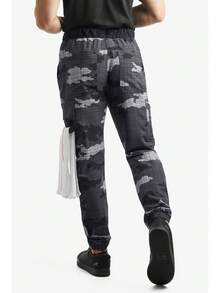 Limited Special ChefUniforms.Com Men's Stretch Jogger Chef Pants - Professional Cook Trousers, Pockets, Towel Loop,-Wicking Fabric QKZT - White - View 2