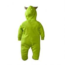 Disney Lightweight Cotton Romper With Hat For Baby - Green - View 4