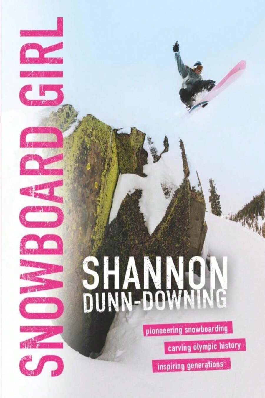 Snowboard Girl - White - View 1