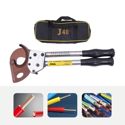 Leeamhome Ratsche Kabelschere Kabelschneider Kabel Schneider Schere Ratschenschneider