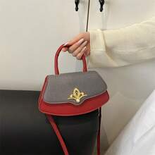 The Retro Shoulder Bag For Women Is An Elegant Crossbody Bag And The Perfect Choice For Travel, Dates, Parties, Shopping And Other Occasions. - Red - View 1