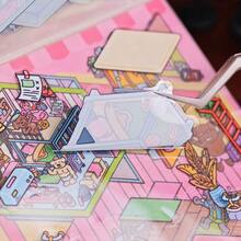 Creative Miniature Scene Stickers Collection For Landscape Stickers, 3D House, Children's Handmade Collage Scrapbook Supplies Stationery Funny Stickers - Style 1 - View 5